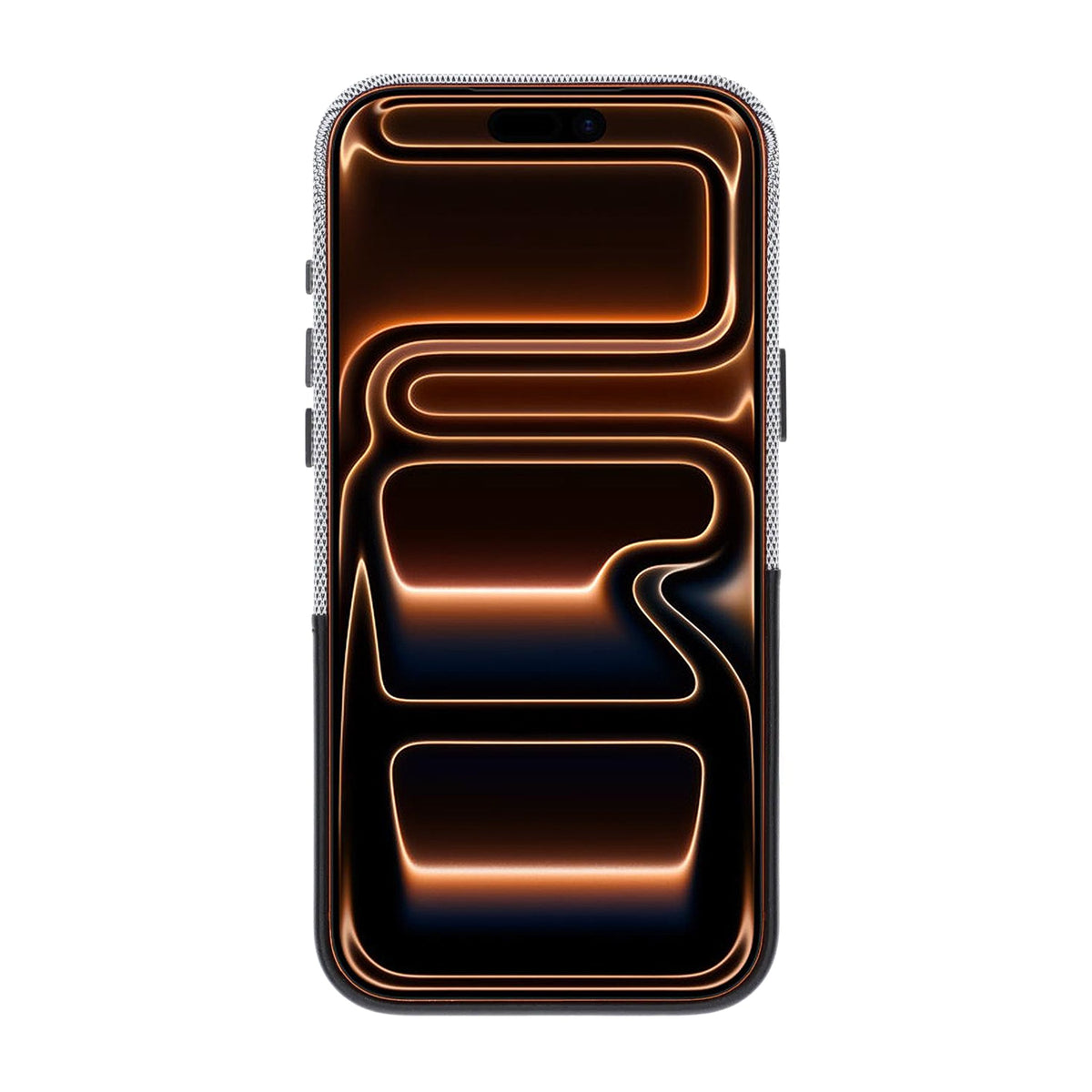 iPhone 17 Pro Max/iPhone 18 Pro Max Kuori nahkaa Korttipidike MagSafe Musta
