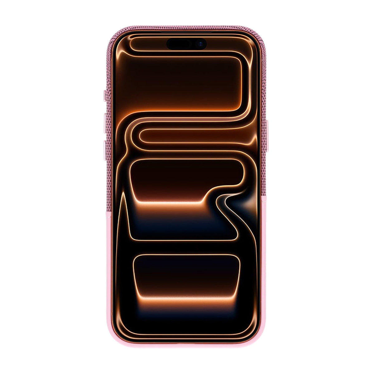 iPhone 17 Pro Max/iPhone 18 Pro Max Kuori nahkaa Korttipidike MagSafe Vaaleanpunainen