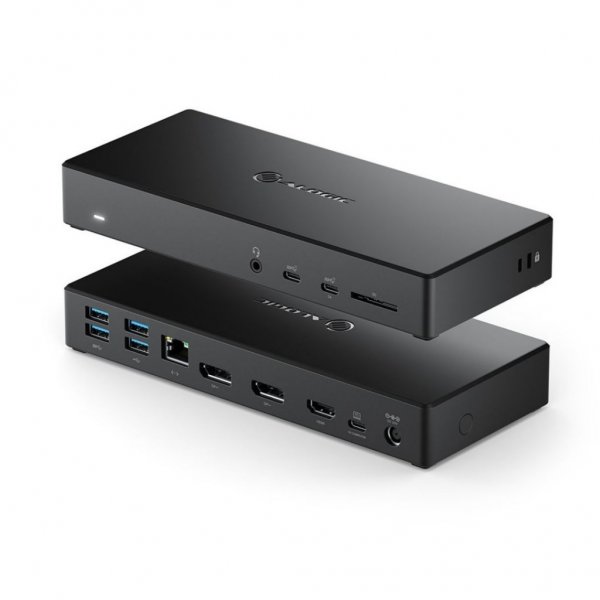 ALOGIC USB-C Kolmoisnäyttö Telakka 100W PD:llä  