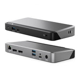 ALOGIC Prime MX2 USB-C Kaksinäyttöinen DP 65W PD Telakka