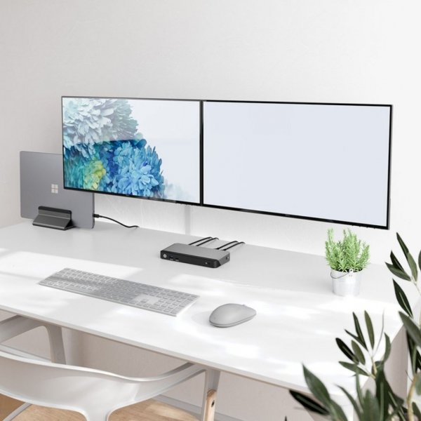 ALOGIC Prime MX2 USB-C Kaksinäyttöinen DP 65W PD Telakka