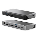 ALOGIC Prime MX3 USB-C Kolminäyttöinen DP 100W PD Telakka
