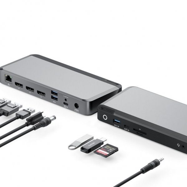 ALOGIC Prime MX3 USB-C Kolminäyttöinen DP 100W PD Telakka