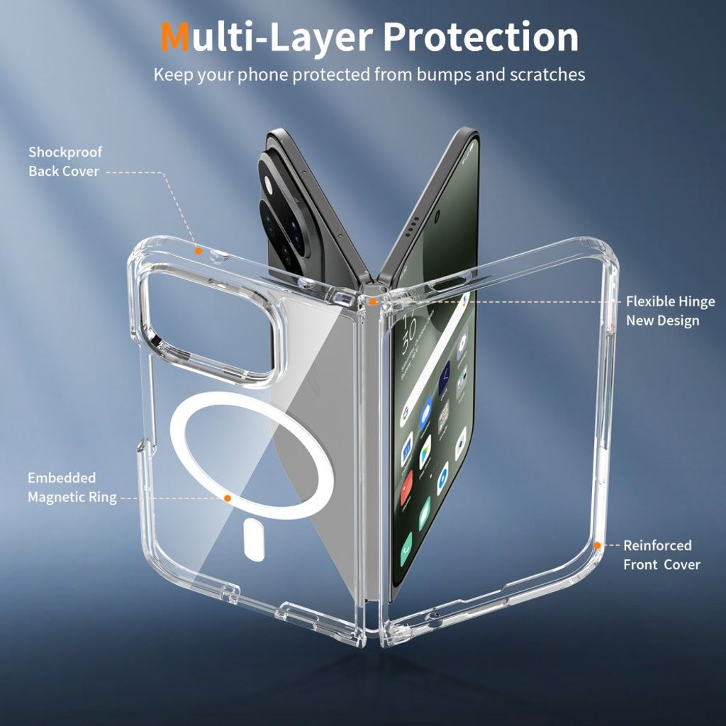 Google Pixel 11 Pro Fold Kuori MagSafe Kirkas