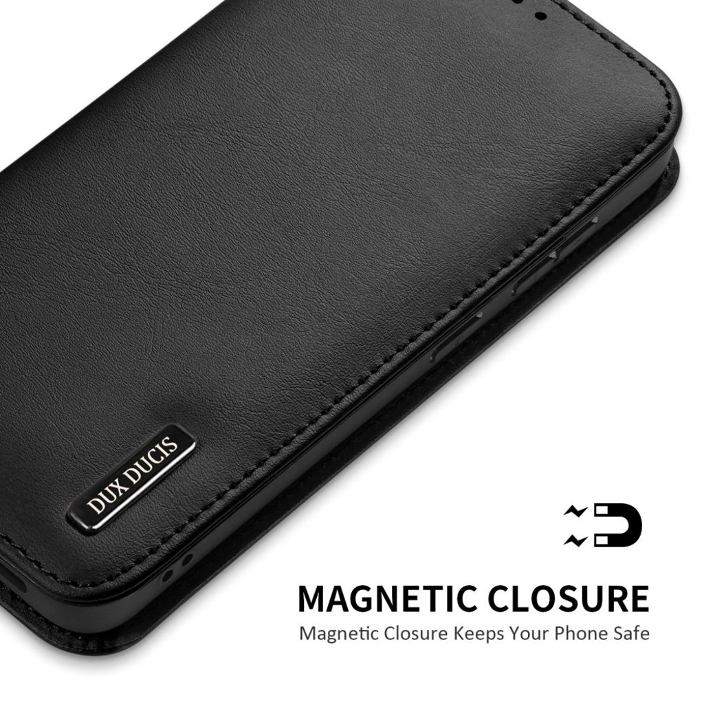 Dux Ducis Samsung Galaxy S26 Plus Kotelo Hivo Series Musta
