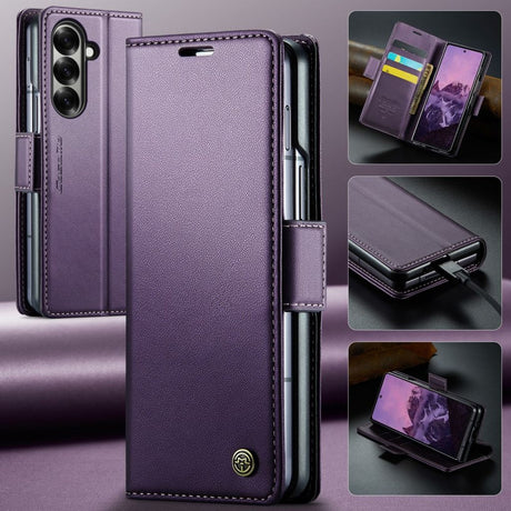 CaseMe Samsung Galaxy Z Fold 8 Ultra Kotelo 023 Series Violetti