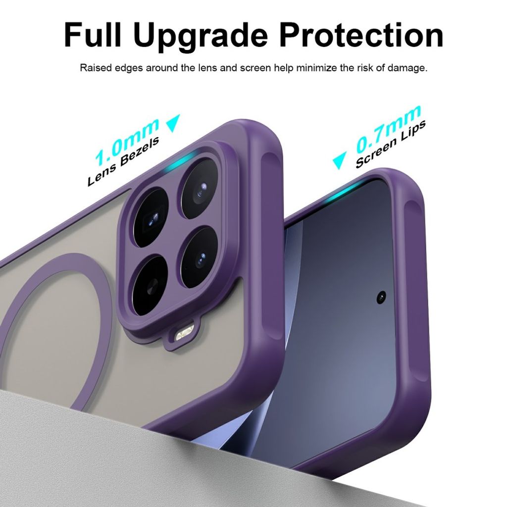 Xiaomi 17T Pro Kuori Pesty MagSafe Violetti