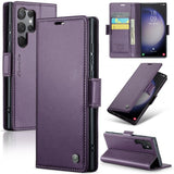 CaseMe Samsung Galaxy S24 Ultra Kotelo 023 Series Violetti