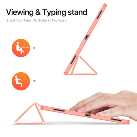 Dux Ducis Samsung Galaxy Tab S11 Ultra/S12 Ultra Kotelo DOMO Series Vaaleanpunainen