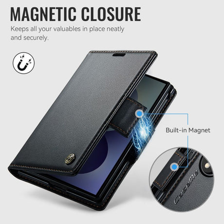 CaseMe Samsung Galaxy Z Fold 8 Kotelo 023 Series Musta