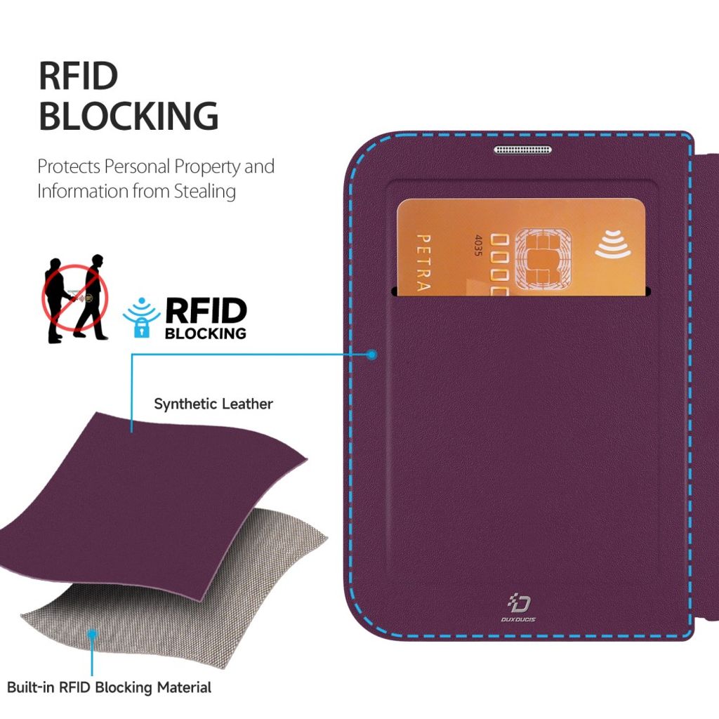 Dux Ducis iPhone Duo Kotelo Skin X Pro Series MagSafe Violetti