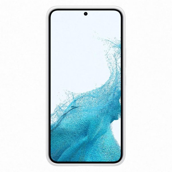 Samsung alkuperäinen Galaxy S22 -kehyssuojakuori, valkoinen