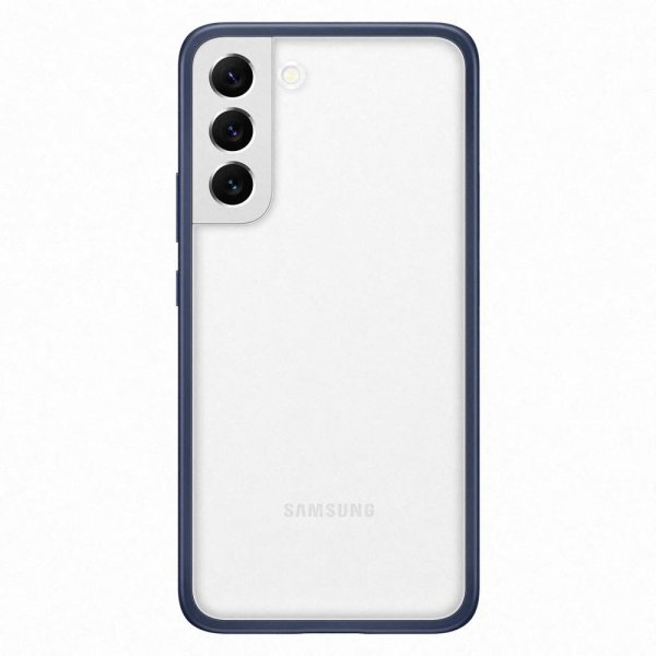 Samsung alkuperäinen Galaxy S22 Plus Frame Cover -suojakuori, laivastonsininen