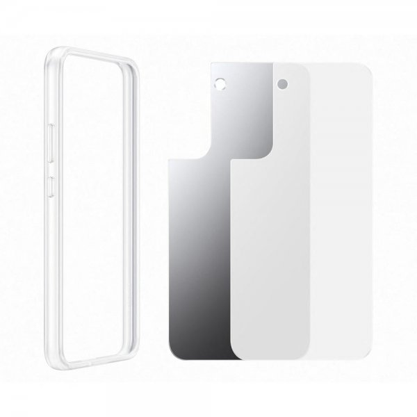 Samsung Original Galaxy S22 Plus Frame Cover läpinäkyvä