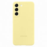 Samsung Alkuperäinen Galaxy S22 Kuori Silikonikuori Keltainen