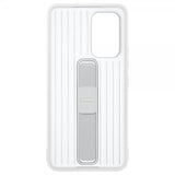 Samsung Original Galaxy A53 5G -suojakuori Protective Standing Cover läpinäkyvä valkoinen
