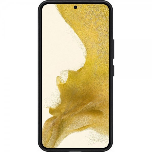 Samsung Original Galaxy S22 Plus Suojakuori Nahka Musta