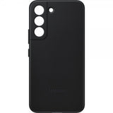 Samsung Original Galaxy S22 Plus Suojakuori Nahka Musta