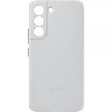 Samsung Alkuperäinen Galaxy S22 Plus Kuori Leather Cover Light Gray