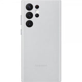 Samsung Original Galaxy S22 Ultra -nahkakuori, vaaleanharmaa