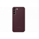 Samsung Original Galaxy S22 Plus -suojakotelo Smart Clear View Cover, burgundi