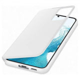 Samsung Original Galaxy S22 Plus -kotelo, Smart Clear View Cover, valkoinen