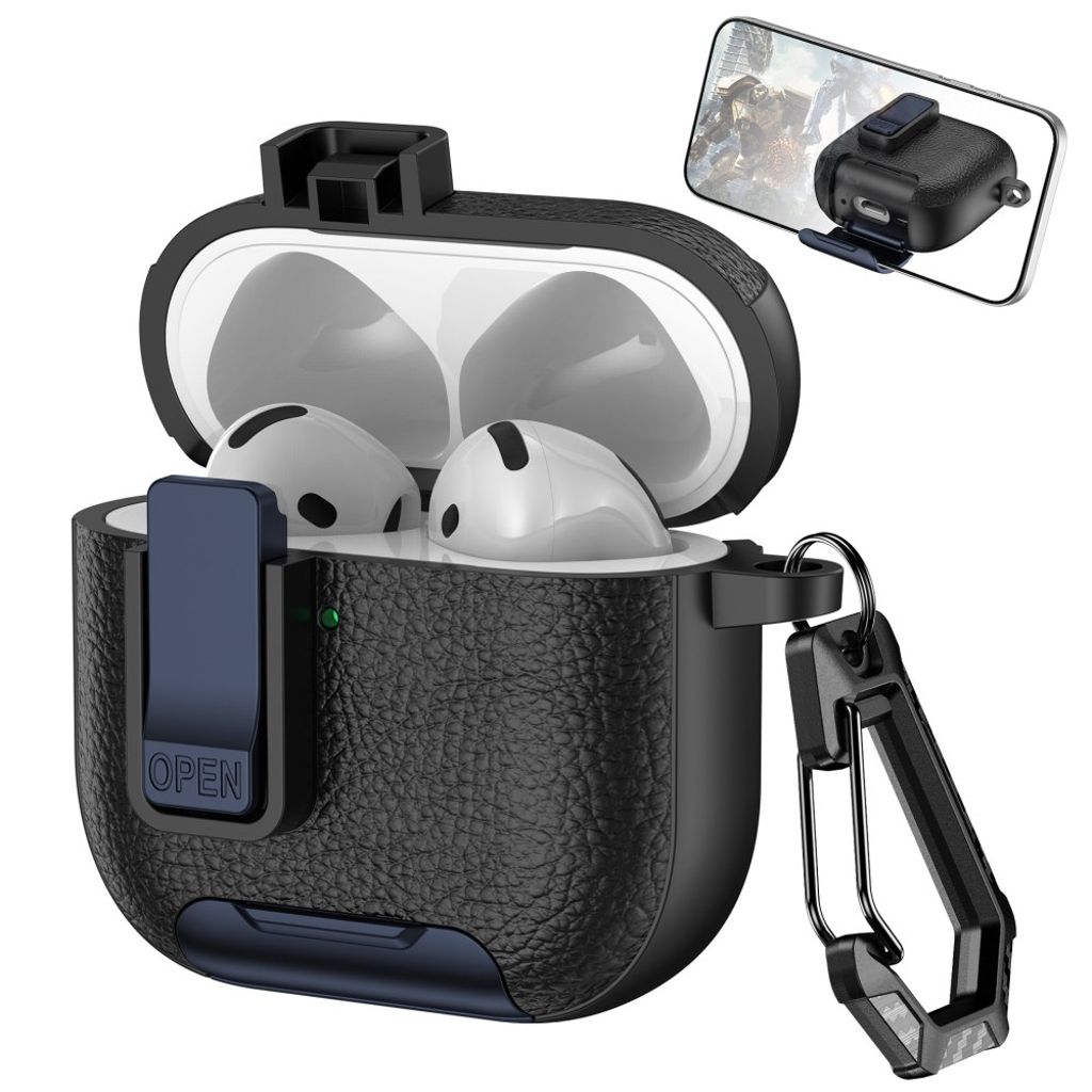 AirPods 4/5 Kuori Telinetoiminto Sininen
