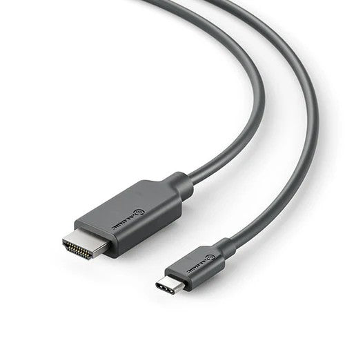 Alogic Kaapeli Elements USB-C - HDMI 4K 1m Musta