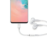 ALOGIC Elements Pro 10cm USB-C 3.5mm Audio Adapter Valkoinen