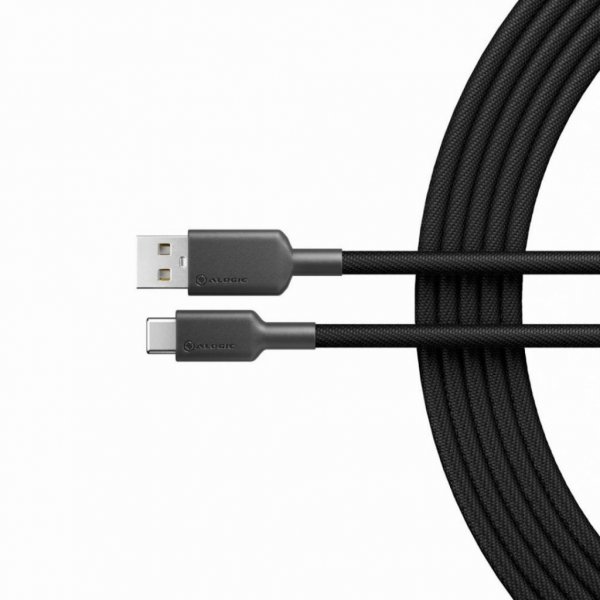 ALOGIC Kaapeli Elements Pro USB-A - USB-C Kaapeli 1m Musta