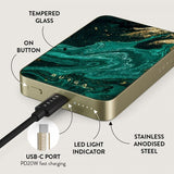 Burga Powerbank MagSafe 5000 mAh Emerald Pool Kulta