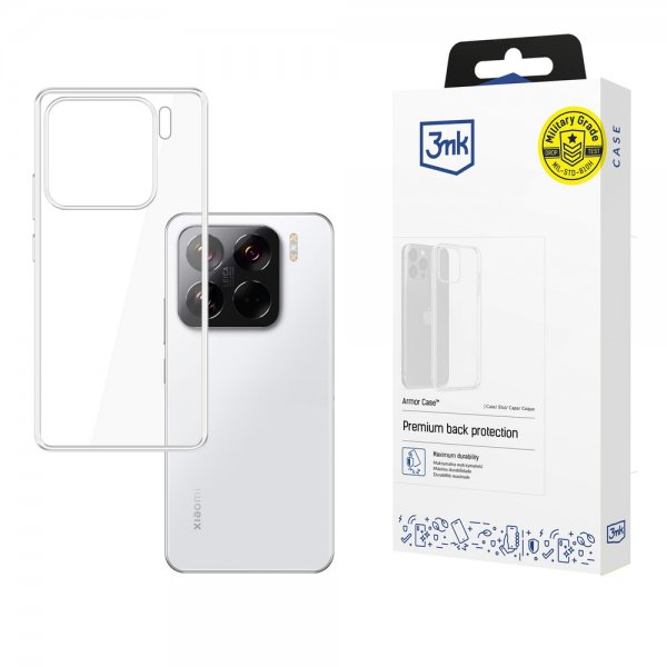 3mk Xiaomi 15 Kuori Clear Case Kirkas