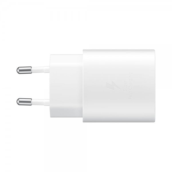 Samsung alkuperäinen laturi 25W PD Adapter USB-C Valkoinen