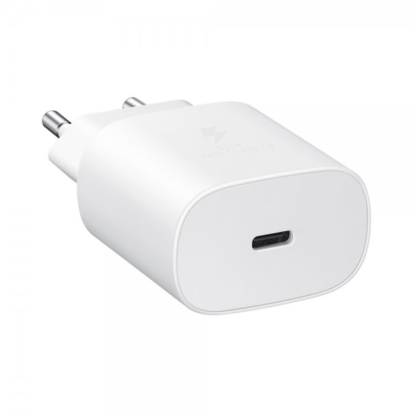 Samsung alkuperäinen laturi 25W PD Adapter USB-C Valkoinen