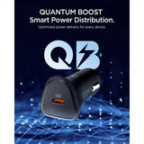 Spigen Essential autonlaturi 30W USB-C, musta