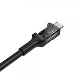 Spigen Essential -kaapeli USB-C–USB-C 100W 2m, musta