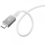 Spigen Essential USB-C–USB-C 100 W 2 m kaapeli, valkoinen