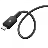Spigen Essential -kaapeli USB-C–USB-C 240W 1.2m Musta