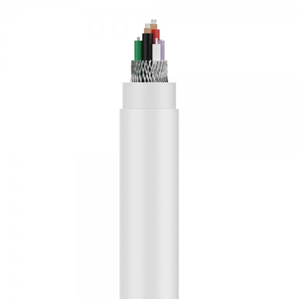 Spigen Essential USB-C–USB-C 60W 2m -kaapeli, valkoinen