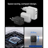 Spigen Essential -laturi 45W USB-C Musta