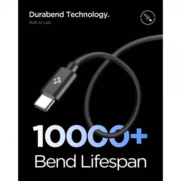 Spigen Essential -laturi 45W USB-C Musta