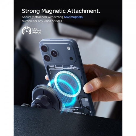Spigen Essential MagSafe-autoteline Qi2 15W Hook Car Mount