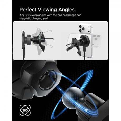 Spigen Essential MagSafe-autoteline Qi2 15W Hook Car Mount