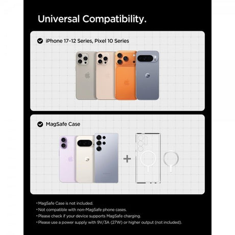 Spigen Essential MagSafe-autoteline Qi2 15W Hook Car Mount