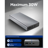 Spigen Essential Powerbank 20 000 mAh 30W Harmaa