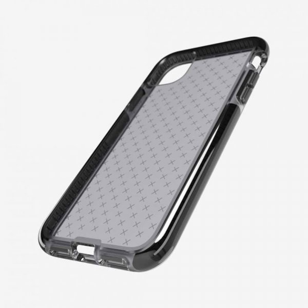 Tech21 iPhone 11 -suojakuori Evo Check Smokey Black