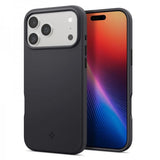 Spigen iPhone 17 Pro -kuori Silicone Fit MagFit musta
