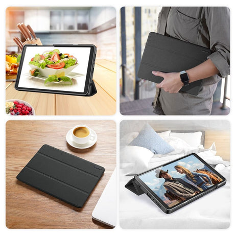 Dux Ducis Samsung Galaxy Tab A9/Galaxy Tab A11 Kotelo DOMO Series Musta