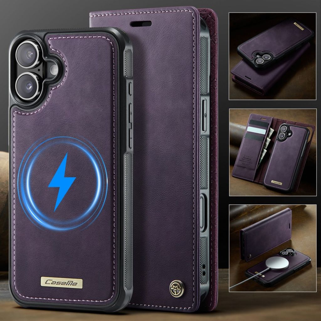 CaseMe iPhone 17 Kotelo C49 Series Violetti
