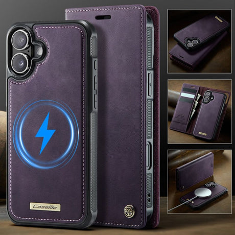 CaseMe iPhone 17 Kotelo C49 Series Violetti